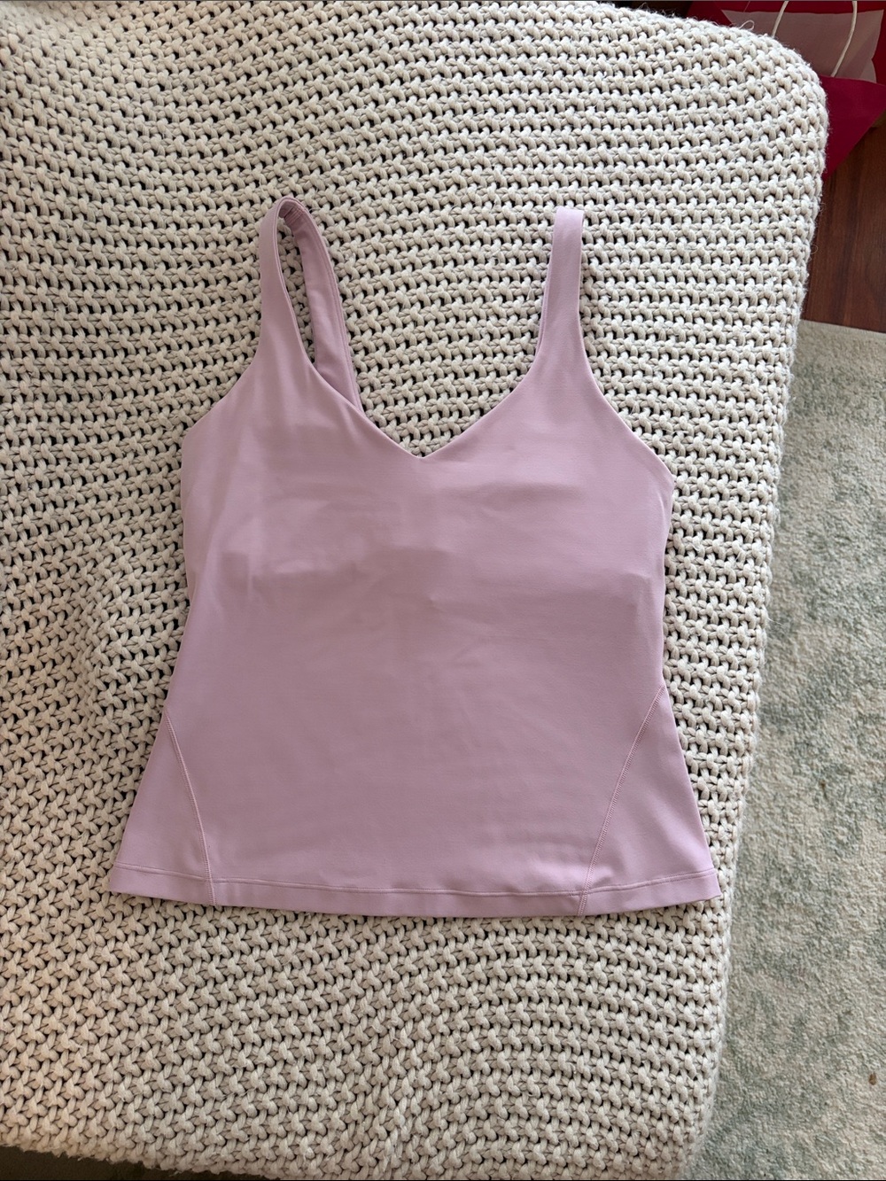 lululemon Align Waist Length Tank in Pink Peony